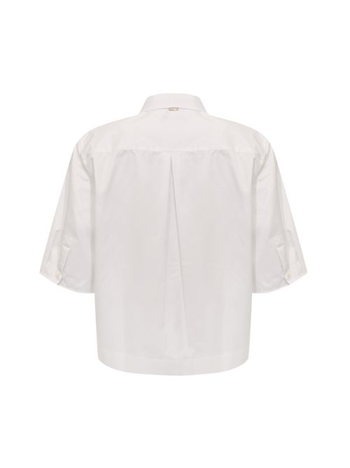 Camicia in cotone con fiocco Herno | CM000052D 133231021